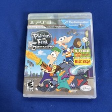 Disney’s Phineas and Ferb: Across the 2nd Dimension PlayStation 3 PS3 Rare OOP