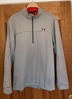 CHAQUETA UNDER ARMOUR GOLF STORM 2 GRIS TALLA L