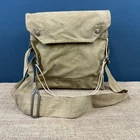 ORIGINAL WW2 MK VI CANVAS BAG 1941 MILITARY CASE SATCHEL INDIANA JONES