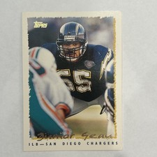 Topps 1995 Junior Seau No.200 San Diego Chargers Football NFL