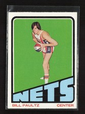 1972-73 Topps #218 Billy Paultz New York Nets