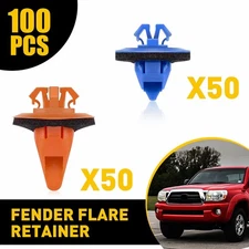 100pcs For Flare Fender Retainer Clips 2003-2016 75395-35070 Fit Toyota 4Runner