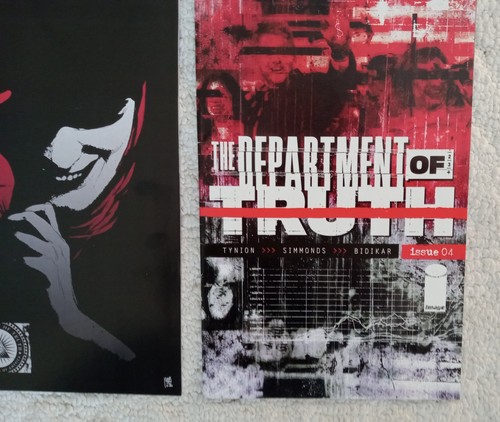 Image Comics Department of Truth #1 6th Printing, #1 Yellow Variant, #2, #3, #4 - Picture 7 of 10