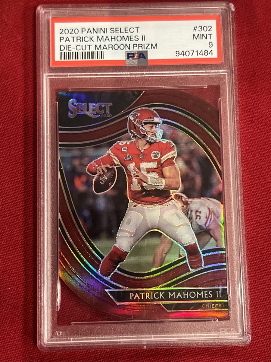 2020 Panini Select - Field Level Patrick Mahomes II #302 Maroon