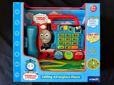 Rare 2006 NEW Thomas & Friends Calling All Engines Phone Educational Toy WORKS