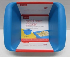 Rapid Mac Cooker 5 Minute Microwave Macaroni & Cheese - Dorm, Kitchen or Office