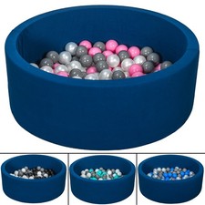 B&auml;llebad Ballpool Kugelbad B&auml;llchenbad B&auml;llchenpool Pool +150 B&auml;llen dunkelblau