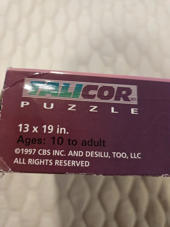 Rompecabezas I Love Lucy 1997 vintage 500 piezas, marca Talicor, 13" x 19" Foto 3 de 4