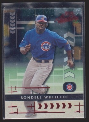Rondell White Cards Inserts Vintage Premium Collection LOOK