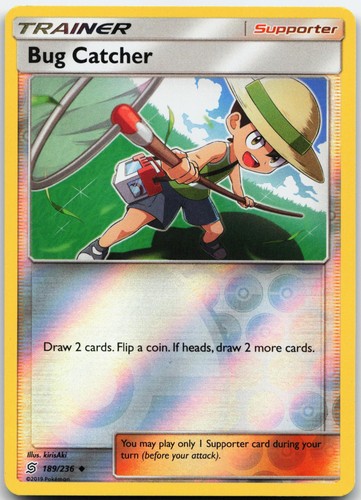 Bug Catcher 189/236 Unified Minds Reverse Holo