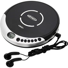 JENSEN CD-60R PORTABLE CD PLAYER WITH BASS BOOST