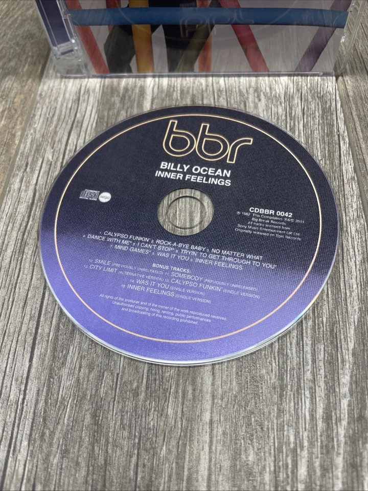 Inner Feelings: Billy Ocean (CD, BBR 2011) Expanded Edition w/6 Bonus Tracks VG - Image 2 of 4