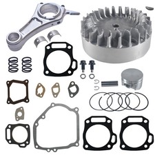 Aluminium Flywheel  Billet Rod Piston Combo FOR 212CC PREDATOR NON HEMI Spring