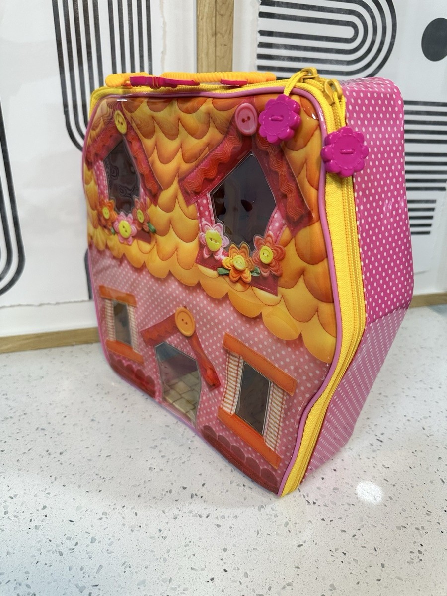 Mini Lalaloopsy Dollhouse Zippered Doll House Figure Storage