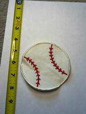 Vintage Oversized Baseball Embroidered Patch Sports Jacket Decor