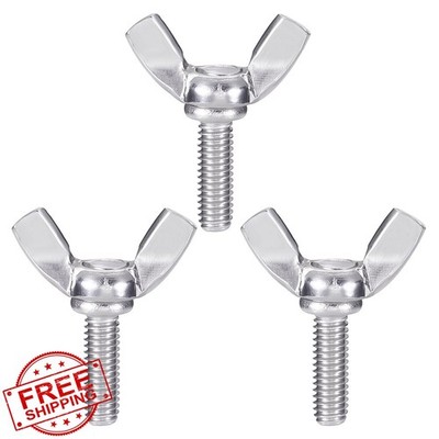 BOLTALIVON 30Pcs Wing Butterfly Screws M4x16