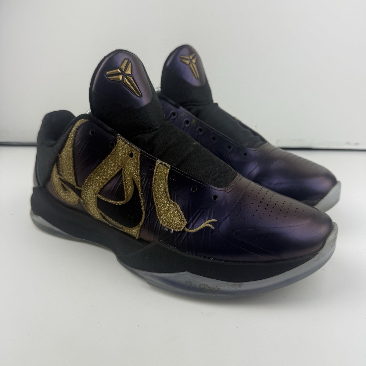 Nike Kobe 5 Protro Year of the Mamba Eggplant MISMATCH SIZE 10