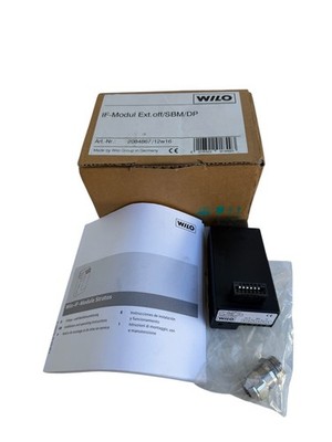 Wilo 2084867 IF-Module Stratos Ext. Off SBM DP Pump Interface Module NOS