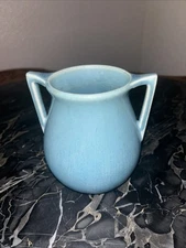 Vintage Rookwood Art Pottery Two Handled Vase Blue XXVIII # 63