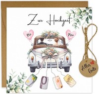 Hochzeitskarte Geldgeschenk Mit UmschläGen GlüCkwunschkarte Hochzeit Geschenk