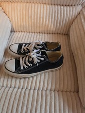 Converse All Star Unisex Black Men's size 5 Women's Size 7