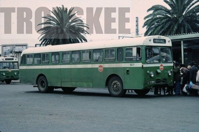 35mm Dia SÜDAFRIKA PUTCO Single Decker Bus 1077 TS36601 1977 Original