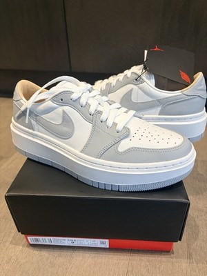 NWB Nike Air Jordan 1 Elevate Low Platform Sneakers - Wolf Grey - Women s 9.5