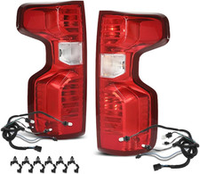 Taillights Break Left  Right for 2019-2023 Chevy Silverado 1500 2500 HD 3500 HD