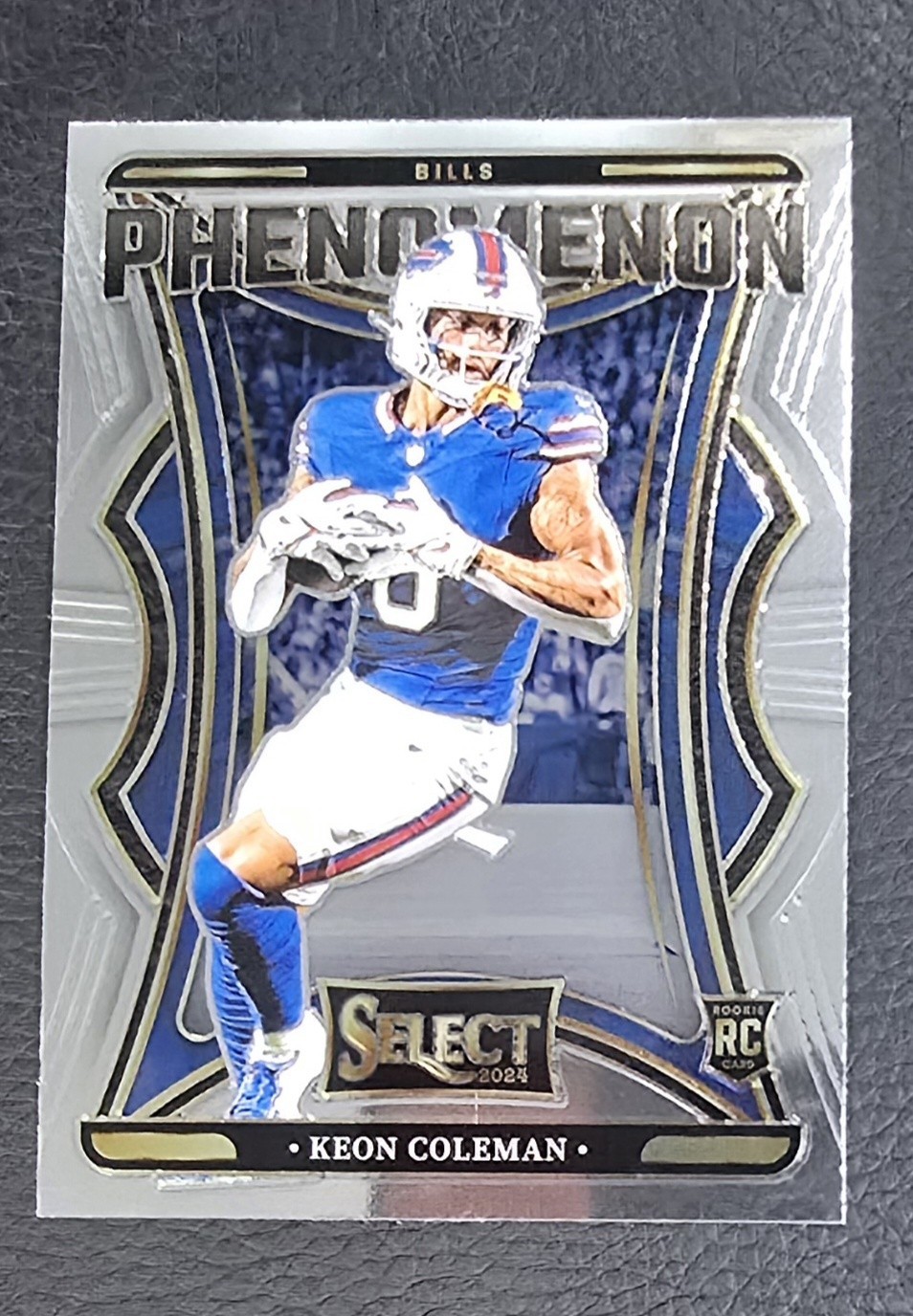 2024 Panini Select Phenomenon Keon Coleman #12 RC Rookie Bills Football Card