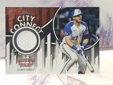 2026 Topps Baseball City Connect Relics Game Used Jersey Austin Riley Braves