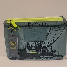ALOHA Collection HOKULEA Small Pouch Reversible Hawaiian canoe Limited Edition