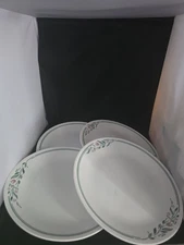 Vintage Lot Of 4 Corelle By Corning Rosemarie 10 1/4" Dinner Plates