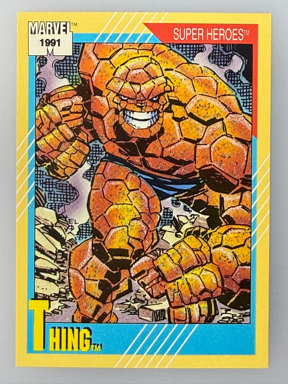 1991 Impel Marvel - #3 Thing