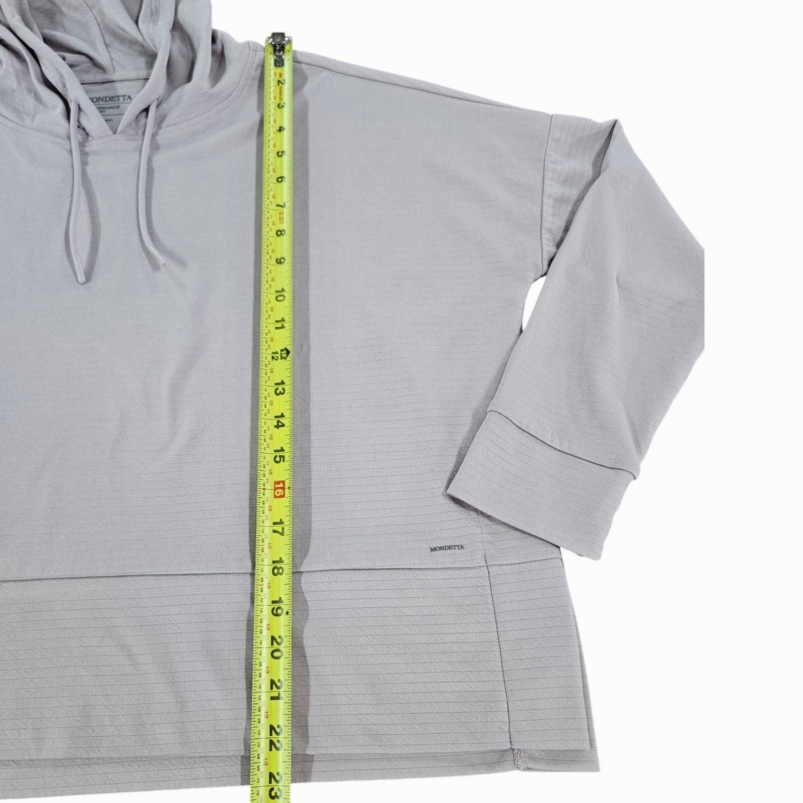 Mondetta Performance Womens Ribbed Pullover Hoodi… - image 4