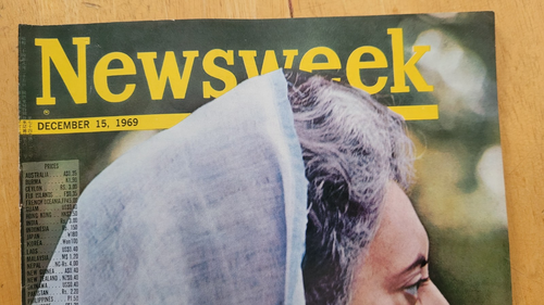 Vintage Newsweek Magazine Dec 15 1969 -India's Indira Ghandi-Lady Takes Command - Foto 2 di 3