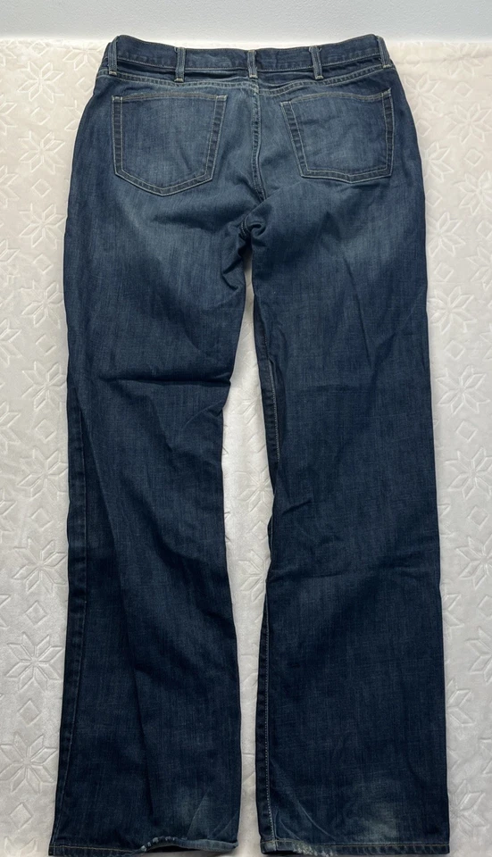Cremieux Men's 36x34 Distressed Medium Wash Straight Blue Jeans - Image 2 of 4