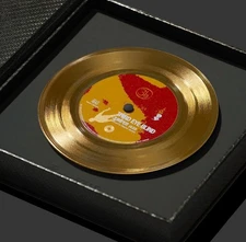 Third Eye Blind Jumper Gold Record- 5 Inch- 24 Karat - Rare- Limited Edition New