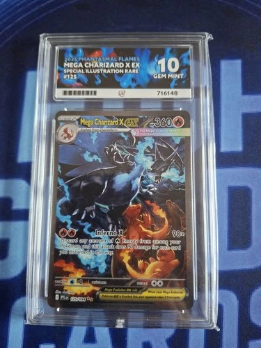 Mega Charizard X EX 125/094 - ACE 10 PERFECT SUBS