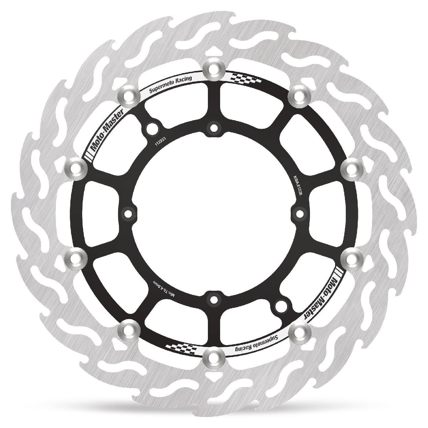 Moto Master Black 112233 - Supermoto Front Racing Brake Discs For Swm Rs 650 R - Image 2