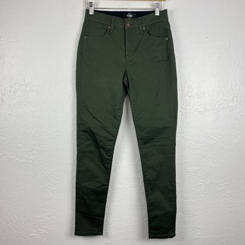 Lularoe Jeans Women’s Green Magic Waist Band Skinny Stretch Pants Size 26 EUC - Picture 2 of 12