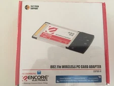 Encore Electronics ENPWI-N 802.11n Wireless PC Card Adapter NEW S12