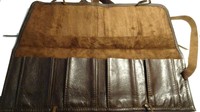Leather Watch Roll 5 Pouch Organiser Travel Accessory Hand Made By Loths Uk Leather Watch Roll 5 Pouch Organiser Travel Accessory Hand Made By Loths Uk
