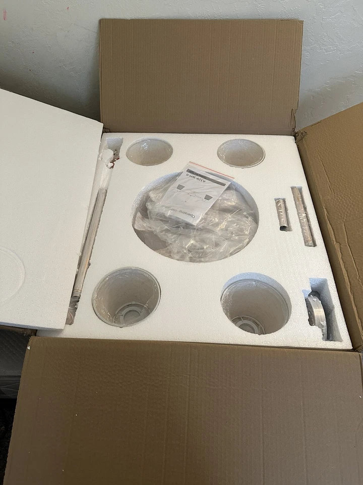 PALZALA Ceiling Fan 32” Retro White Chandelier with Remote, 3 Speeds, Reversible - Image 4 of 4