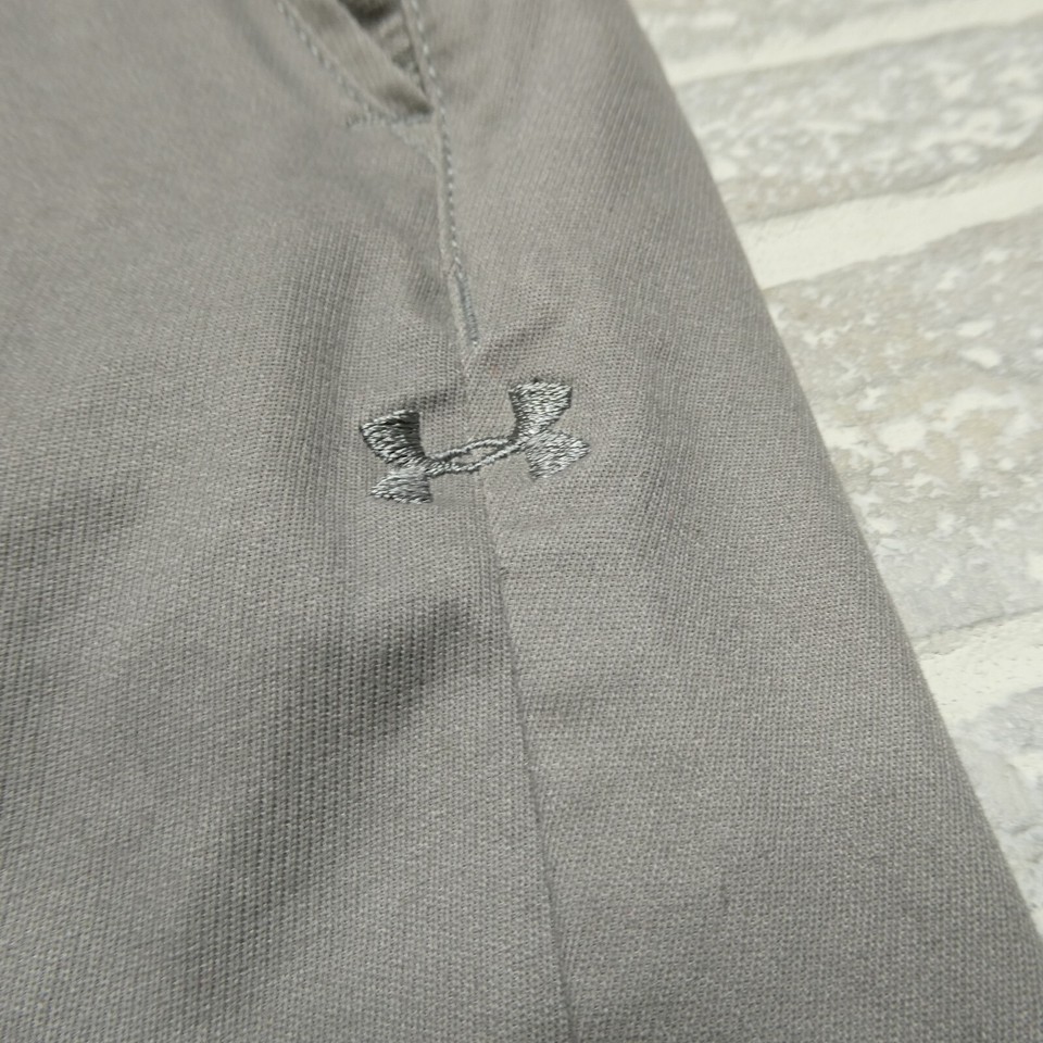 Under Armour Golf Pants Adult Size 40x34 Gray Cotton Canvas Stretch Waist Mens eBay