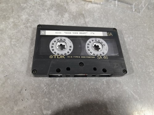 Kiss Hide Your Heart Kassette Promo Sampler Band einseitig 1989 Top Con - Bild 6 von 9