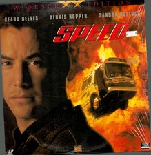 Speed Laserdisc Widescreen - Keanu Reeves - Sandra Bullock - Dennis Hopper