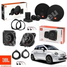 Kit 6 Casse Altoparlanti JBL Anteriori e Posteriori per Fiat 500 dal 2007