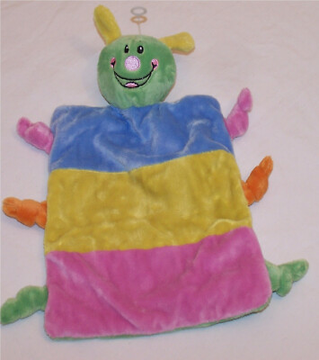 Schmusetuch Kuscheltuch ERGEE Raupe bunt gestreift KIK NEU!