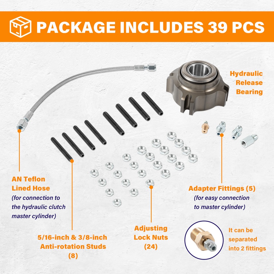 Racing Clutch Hydraulic Throwout Bearing 91605135 For Chevy Saginaw