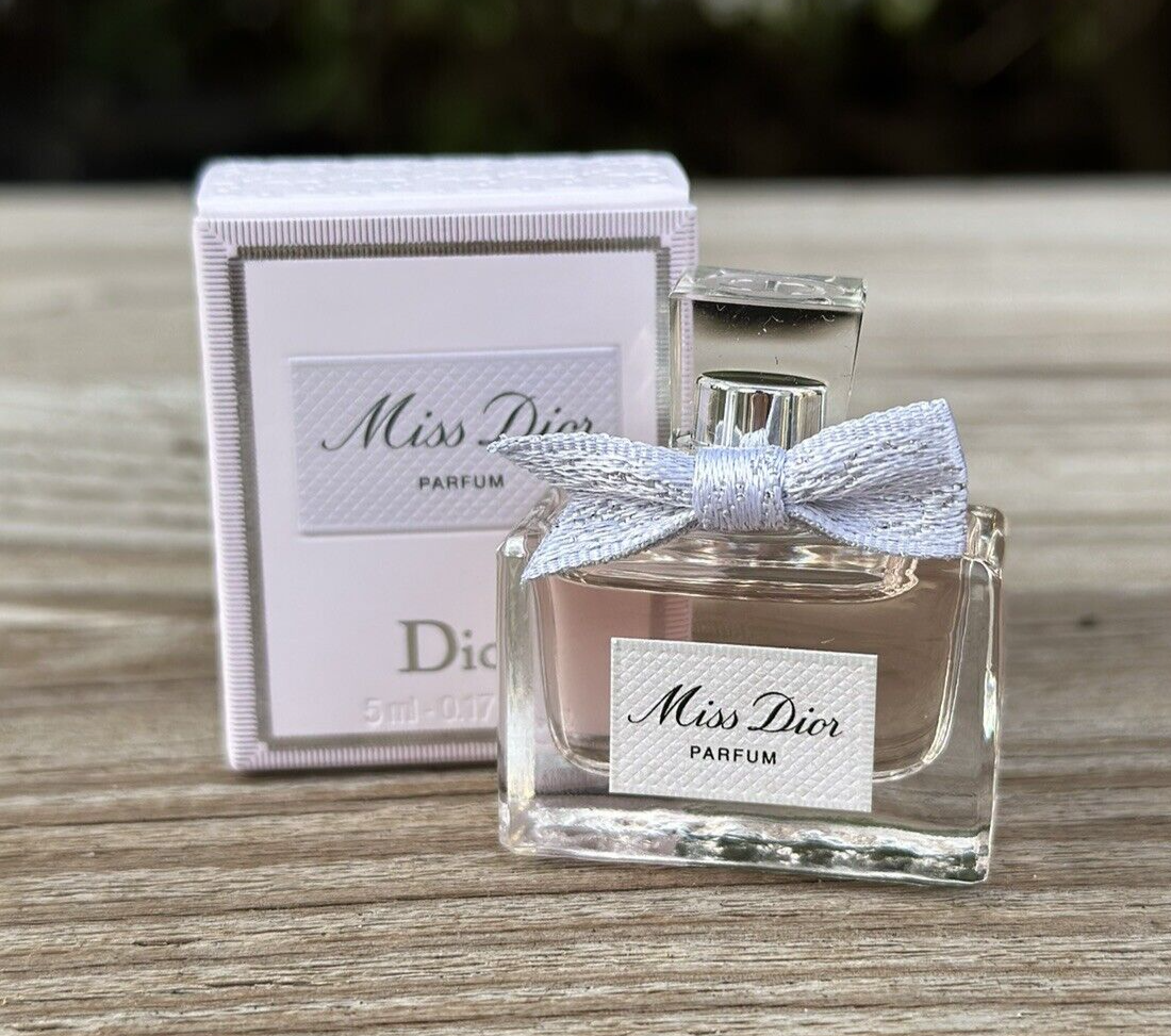 DIOR Miss Dior Parfum Mini Splash Travel Fragrance Perfume 0.17 OZ